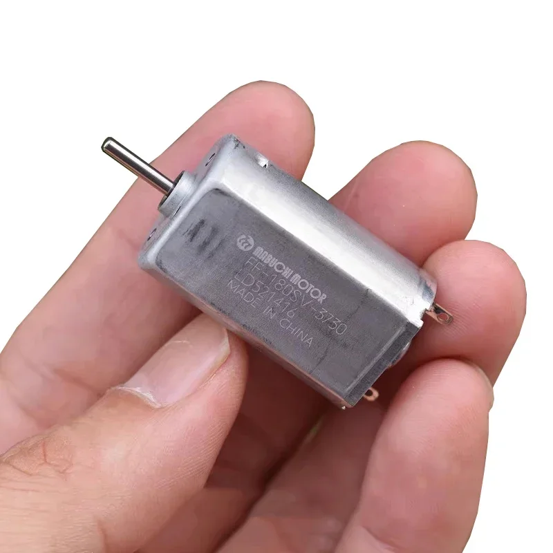 

Mabuchi FF-180SV-3730 DC 2,4 В 3 В 3,7 В 4,2 В 21500 об/мин Высокоскоростной микро 20 мм Мини 180 Двигатель DIY Электробритва Бритва Игрушечный автомобиль Лодка