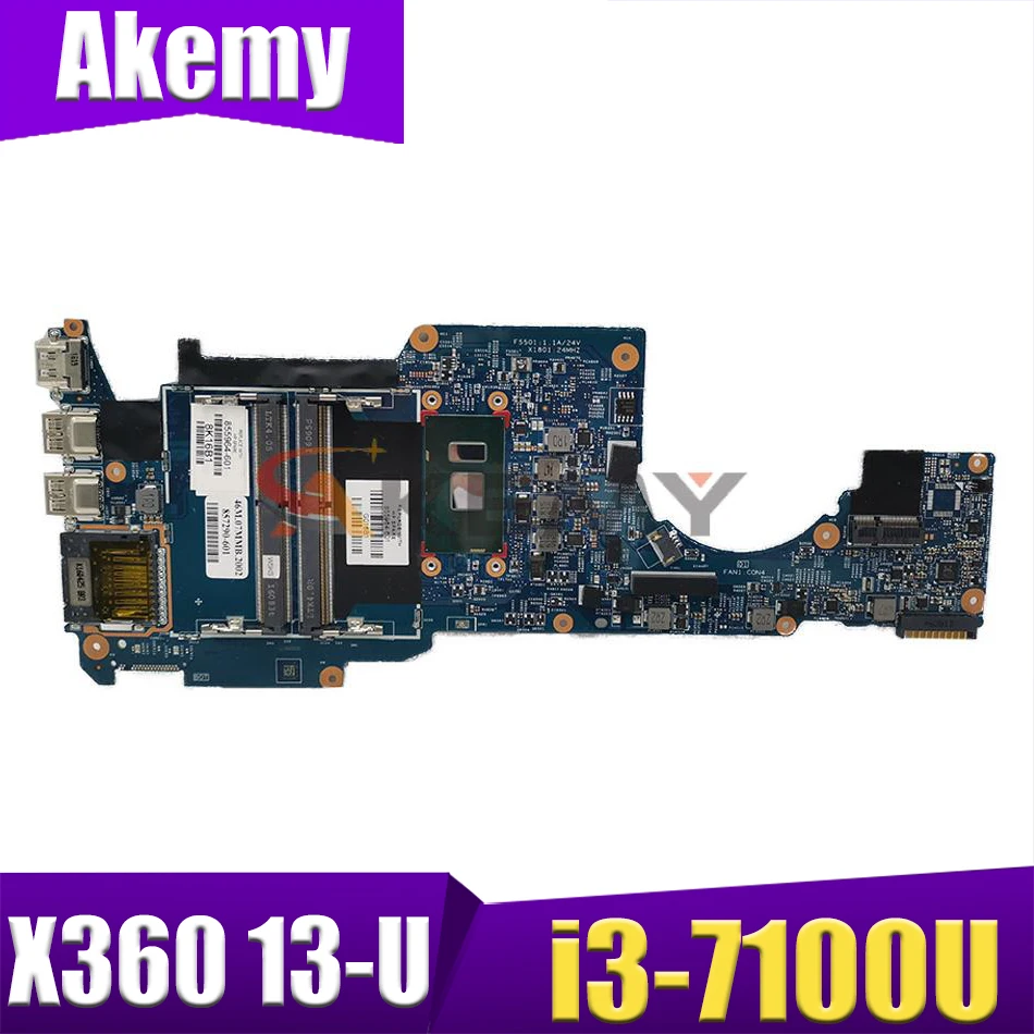 

15256-1 448.07M07.0011 For HP Pavilion x360 13-U M3-U 13T-U Motherboard 903236-001 903236-601 903236-501 with i3-7100U CPU