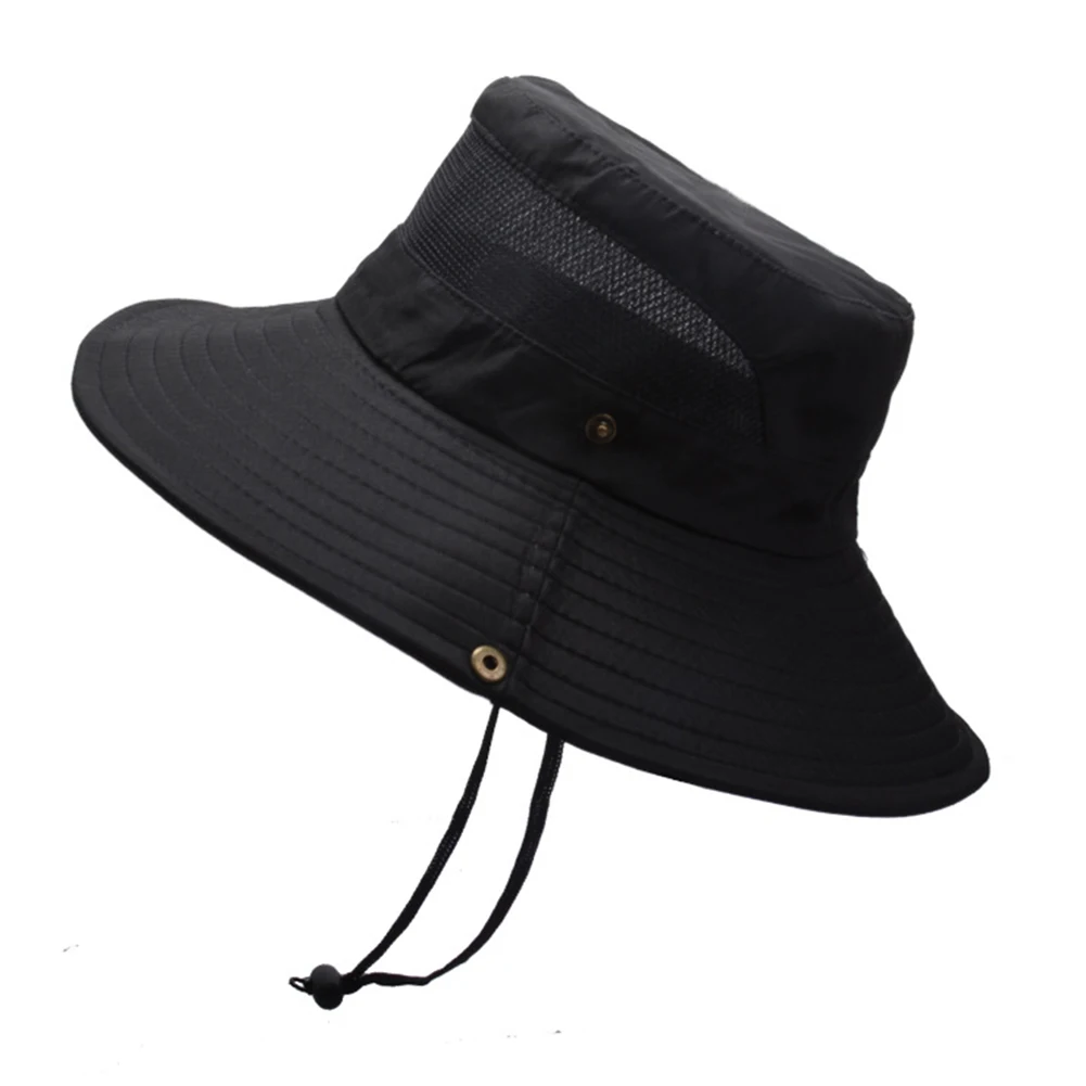 

Brand New Camping Traveling Fisherman Hat Breathable Hiking Boonie Hat