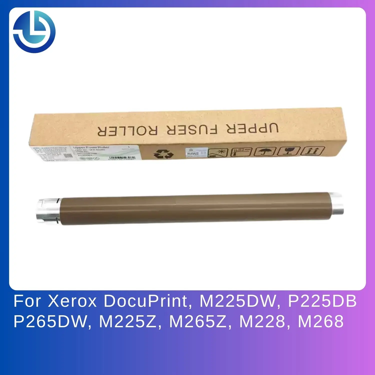 Фото Верхний нагревательный ролик (фьюзер) для Xerox DocuPrint M225DW P225DB P265DW M225Z M265Z №1