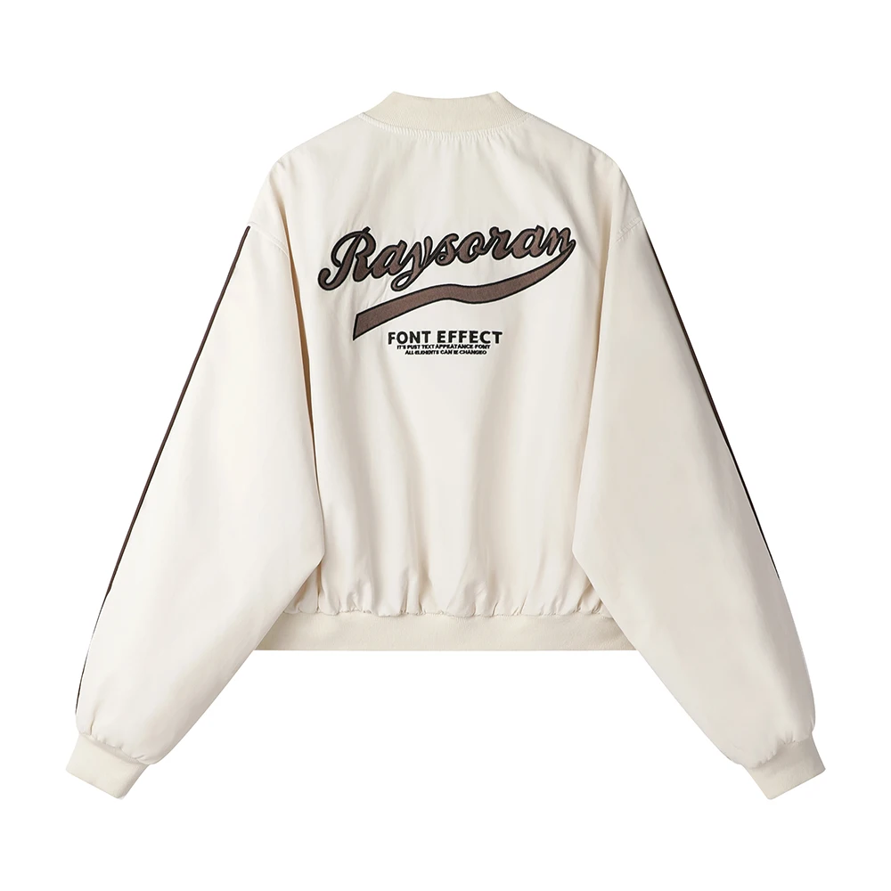 Xinmonlee Ранняя осень Американская винтажная свободная приталенная бейсбольная