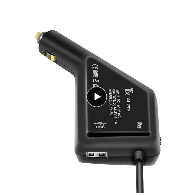

FIMI X8SE Drone Single Electric Car Charger For FIMI X8SE Car Charger Battery Remote USB Charging Charger Accessories