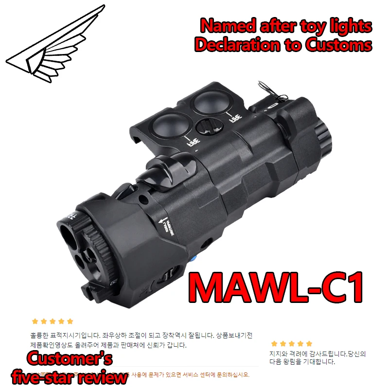 Нейлоновый полнофункциональный фонарик MAWL модель Φ AR15 X300 M600C XC2 Тактический MAWLC1