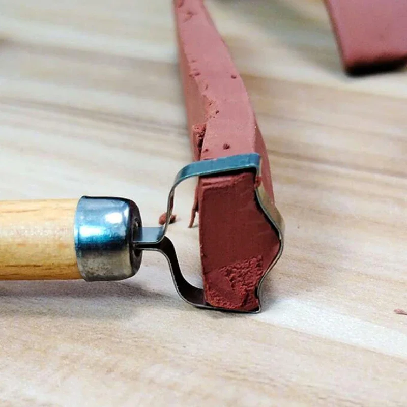 Чашка для чая стеклянная ручка скребок резьбы керамическая инструменты