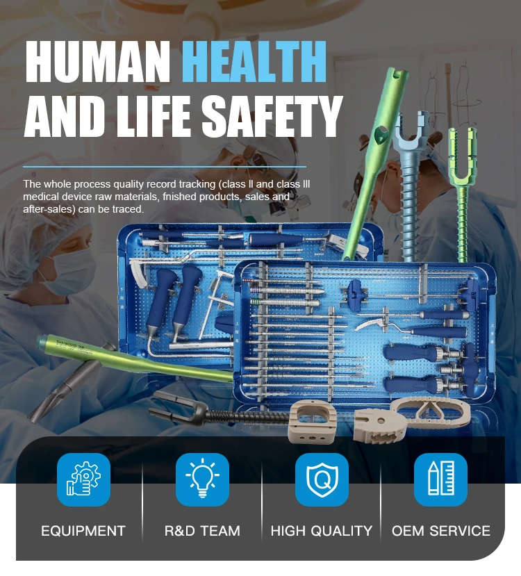 SPINE- MisFix5.5 задний минимально инвазивный ортопедический набор инструментов для