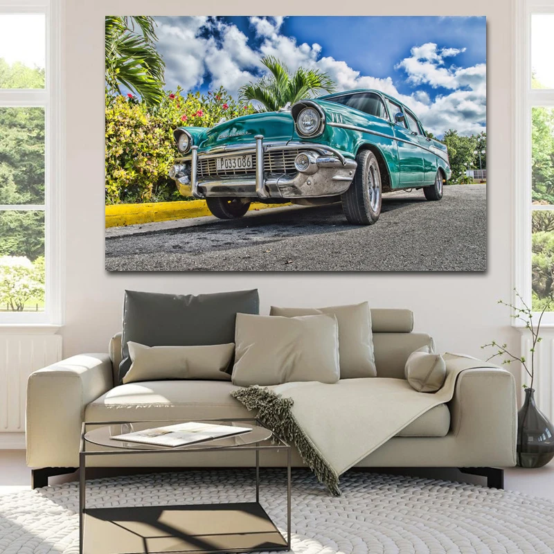 Постеры и принты Supercar Шевроле популярный стержень Ретро Винтажные автомобильные