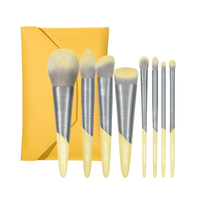 Half Lemon Makeup Brush Combo 8 Makeup Brush Eye Shadow Brush Powder Brush Blush Highlight Brush Gt264