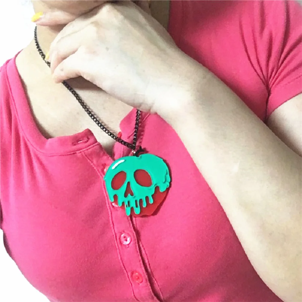Креативная цепочка на ключицу подвеска ужасов Хэллоуин нежное ожерелье забавная