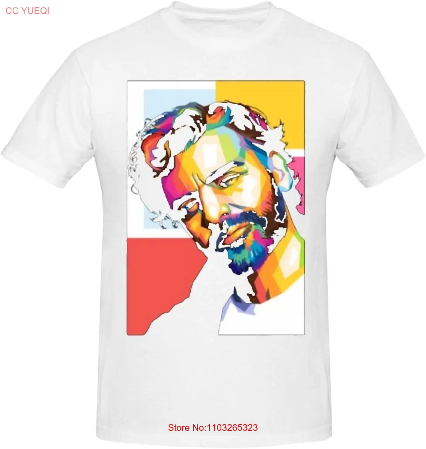 Классическая футболка с коротким рукавом и круглым вырезом