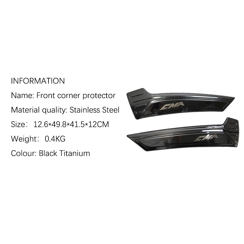 

Для GEELY Monjaro Manjaro Xingyue L KX11 2021-2023, автомобильная передняя защита углов, аксессуары, аксессуары