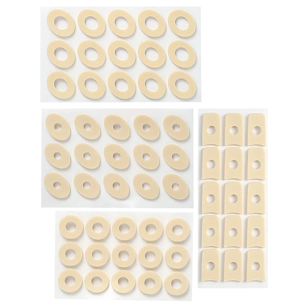 

4 Sheets Latex Corn Stickers Cushions Pad Callus Silicone Remover Foot Functional Feet Bunion Pads Sponge Nursing