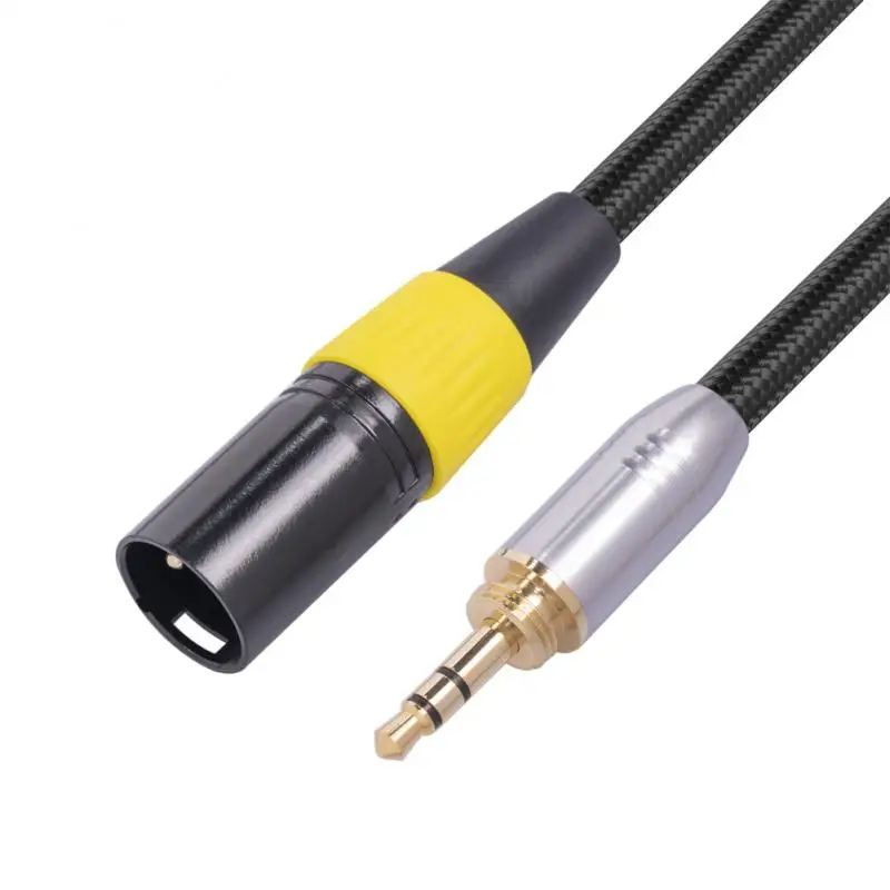

Canon Plug Reduce Noise Speaker Cable All Copper Conductor Revolution Connection 6.35mm Headphone Adapter Audio Auxiliary Line