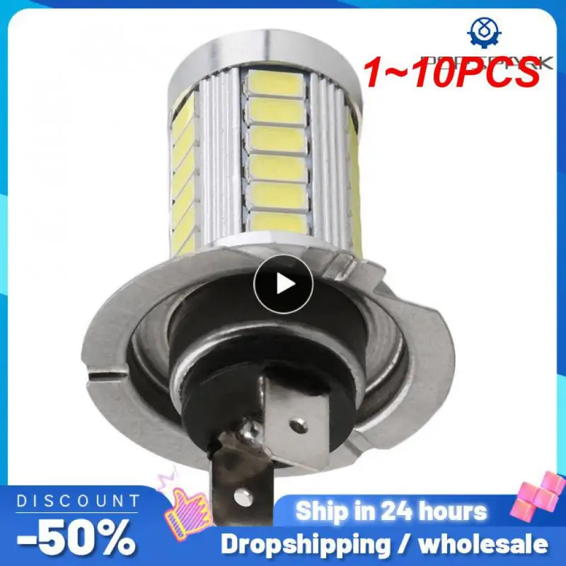 

1-10 шт., автомобильная лампа заднего хода, H7, 33 SMD