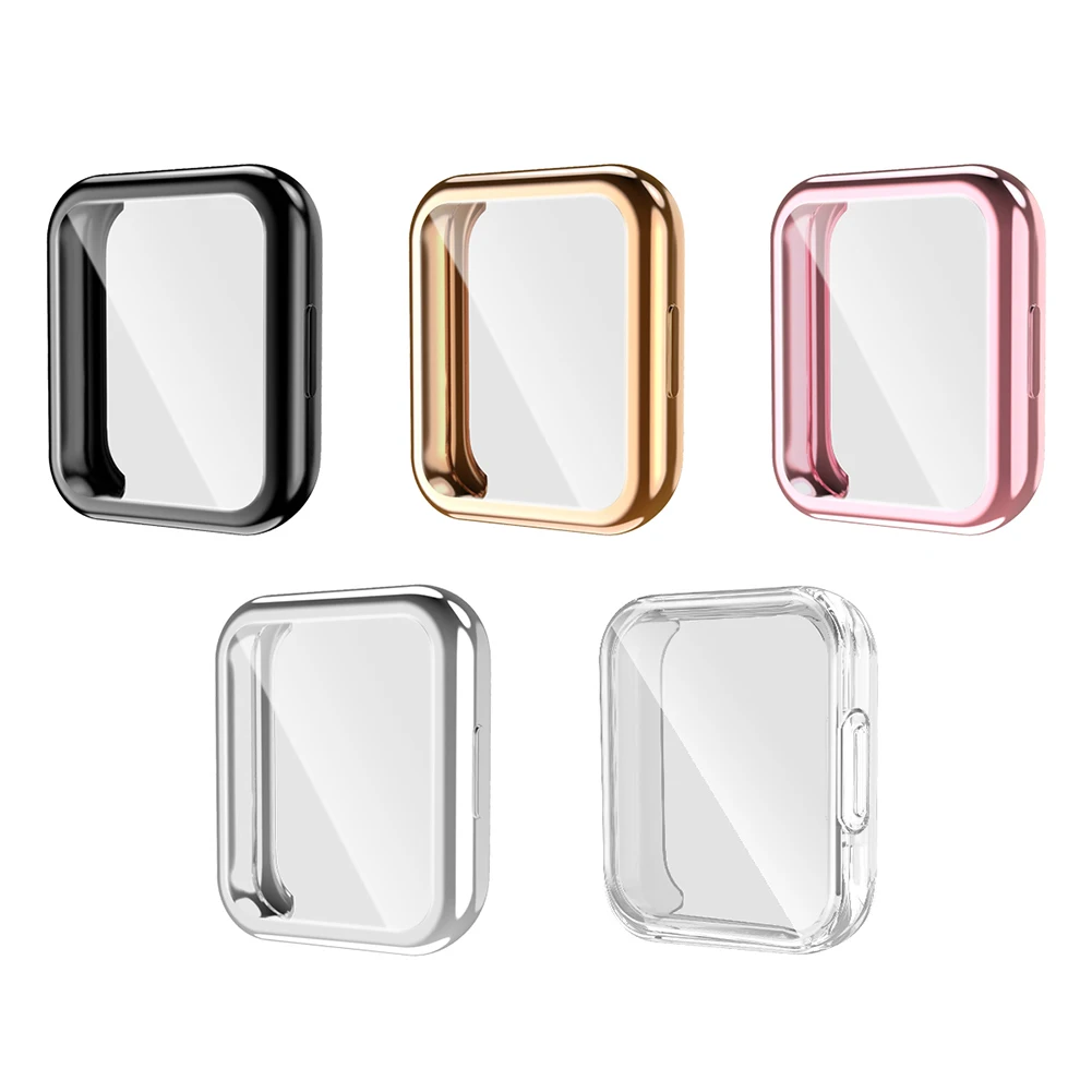 

Anti-Scratch Watch Housing HD fashion Cover for Redmi Watch 2 Smartwatch Screen Protector Case TPU Protective Shell Replacement