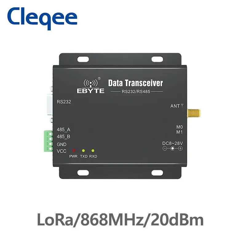 E32-DTU-868L20 Lora Long Range RS232 RS485 SX1276 SX1278 868mhz 100mW IoT Wireless Transceiver Transmitter Receiver rf Module