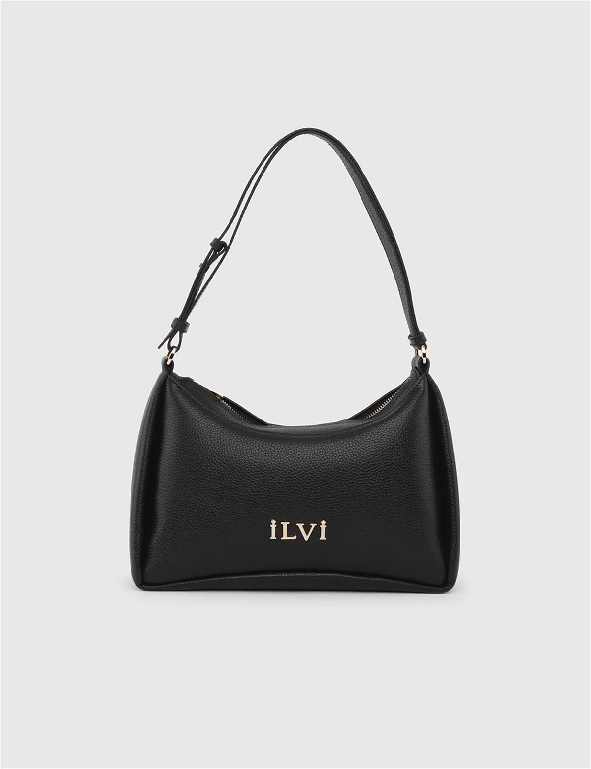 

ILVi-Genuine Leather Handmade Mokpo Black Floater Leather Women's Handbag2023 Summer/Spring