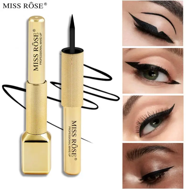 

Miss Rose Eyeliner Black Quick Drying Waterproof Non-smudge Lasting Long Sweat-proof Eye Liner Pen Beauty Women Makeup Wholesale