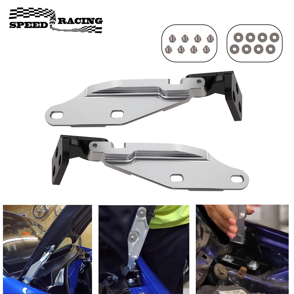 

Новая алюминиевая быстросъемная защелка для капота 2 шт. для Honda Acura 92-01 для Honda Civic EG 92-95 EG6 аксессуары