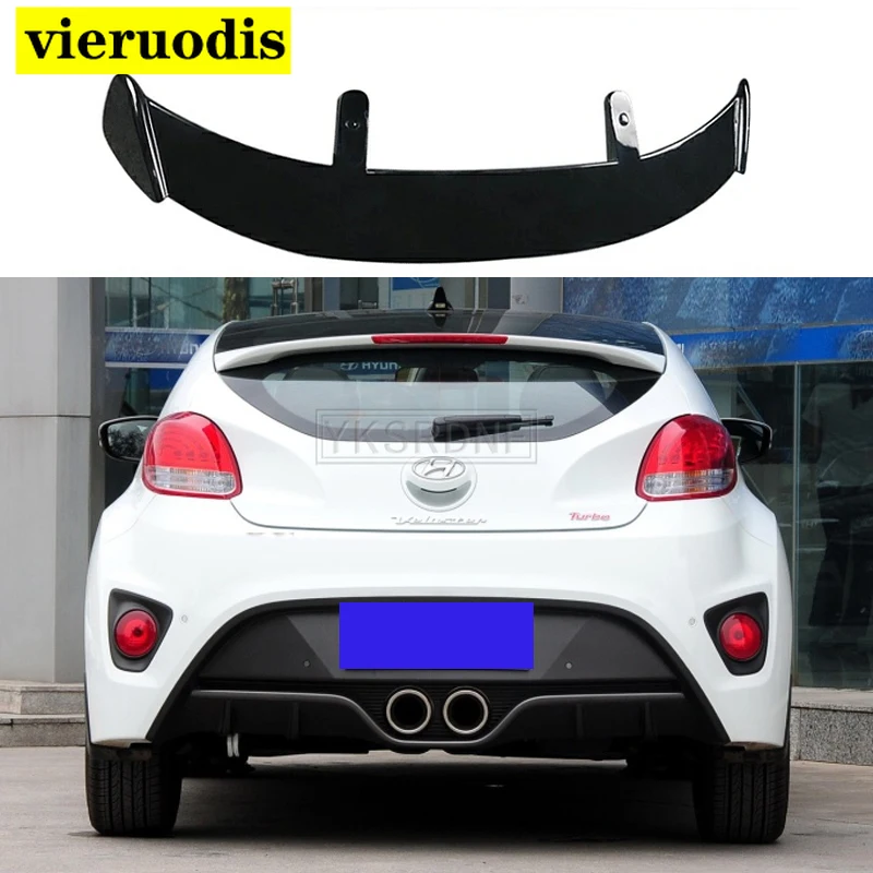 

Блестящий спойлер из углеродного волокна для Hyundai Veloster 2012 13 14 15 2016