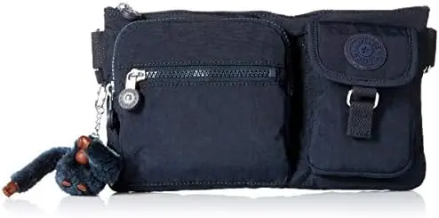 

Convertible Waist Pack, Multi Pocket, Zip Closure, True Blue Tonal, One Size
