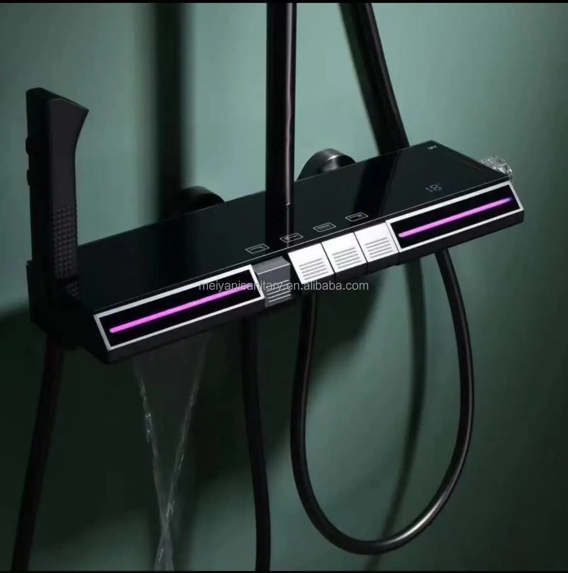 Meiyani белый бронзовый металл цифровой дисплей клавиша фортепиано горячая и