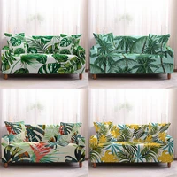 3d idyllic leaf pattern printing sofa cover all inclusive stretch couch cover sectional sofa l shape sofa couch covers for sofas