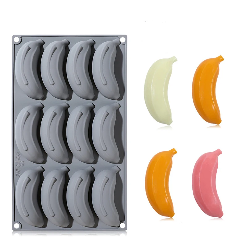 

Силиконовая форма для торта, 12 отверстий, имитация фруктов