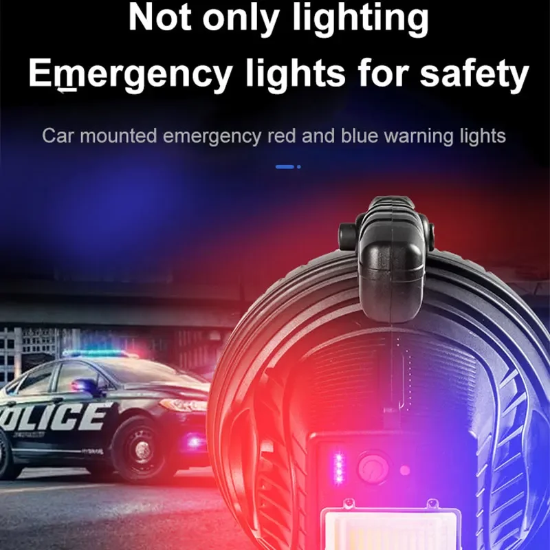 Мощный портативный светодиодный прожектор высокой яркости для кемпинга пешего