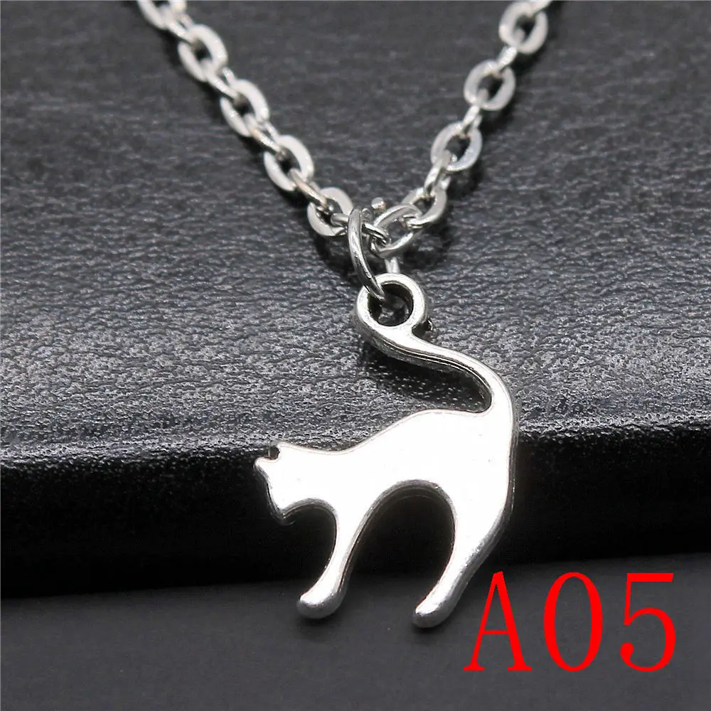 Новое поступление подвеска в виде кота и мыши ожерелье женский подарок мода |