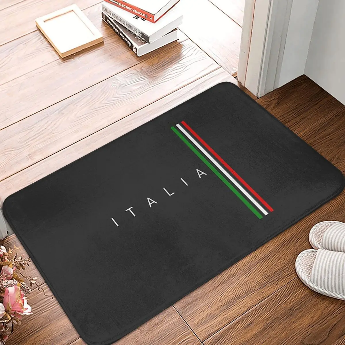 

National Flag Non-slip Doormat Italy Living Room Bedroom Mat Prayer Carpet Indoor Pattern Decor