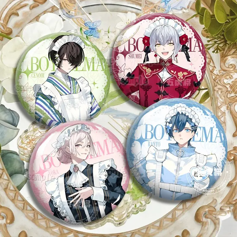 Броши BOYSbeMAID для женщин брошь Takashina Ranto Kisaki Yoka модные украшения Amaki Rou металлические