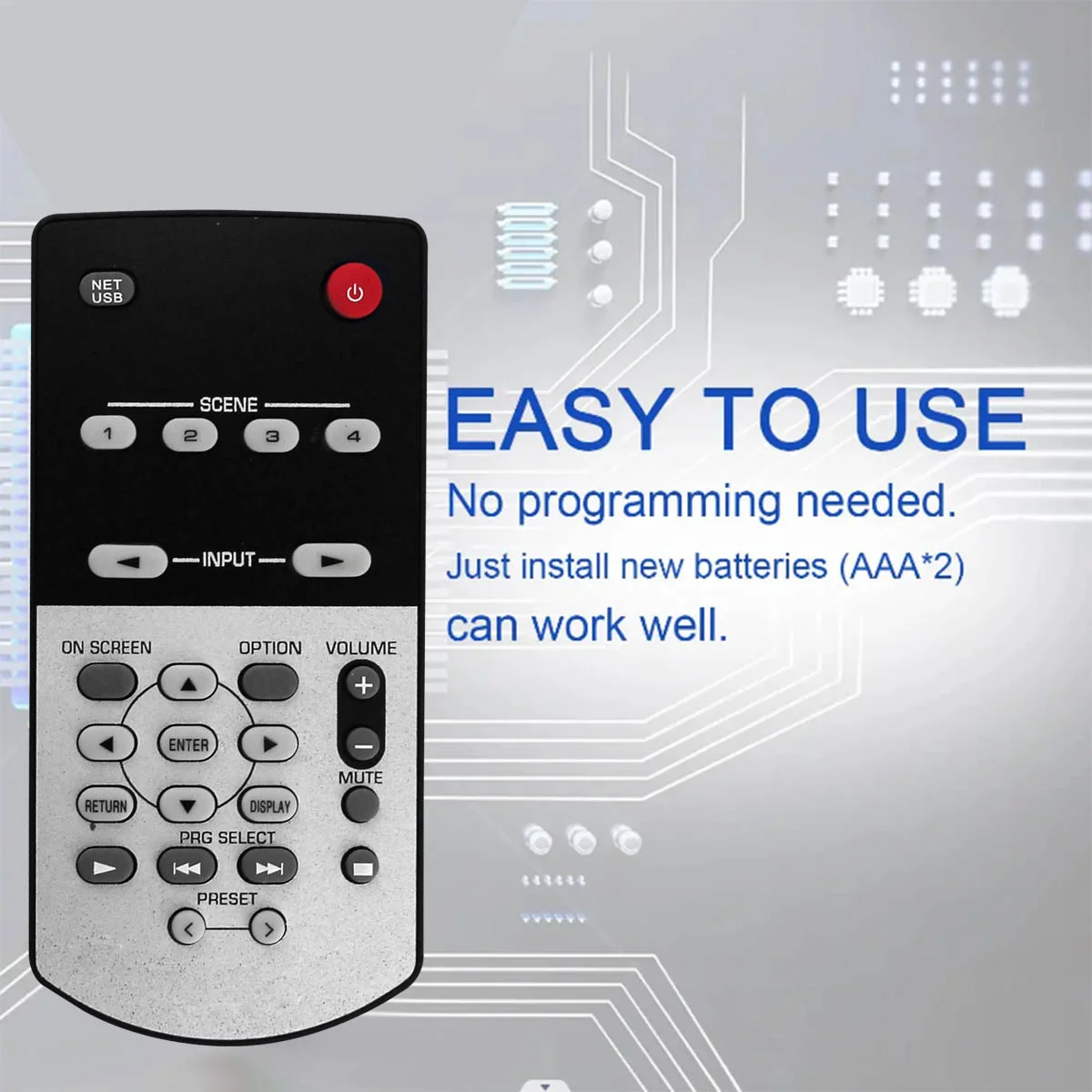 Заменить RAV41 WY19980 пульт дистанционного управления для Yamaha аудио-видео ресивер