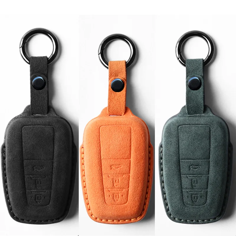 

Подходит для Toyota Reiz Highlander Prado CHR Camry Carola Ralink Crown Rav4 Willander Avalon замшевый чехол для ключей
