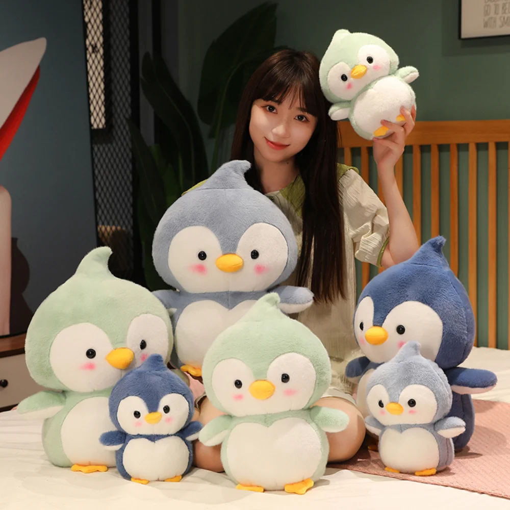 

25/35/45CM Kawaii Soft Penguin Plush Toys Sweet Stuffed Sitting Animal Doll Toys Baby Kids Toy Birthday Gift for Children Girls