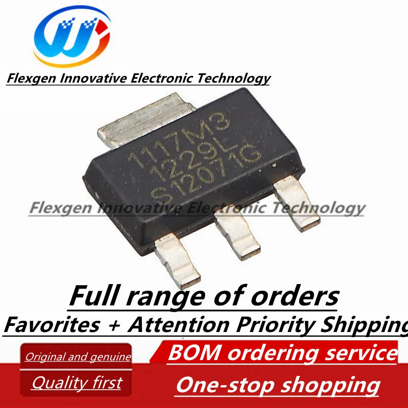 SPX1117M3-L-3-3/TR экран 1117M3 SOT-223 регулятор LDO Chip 800mA
