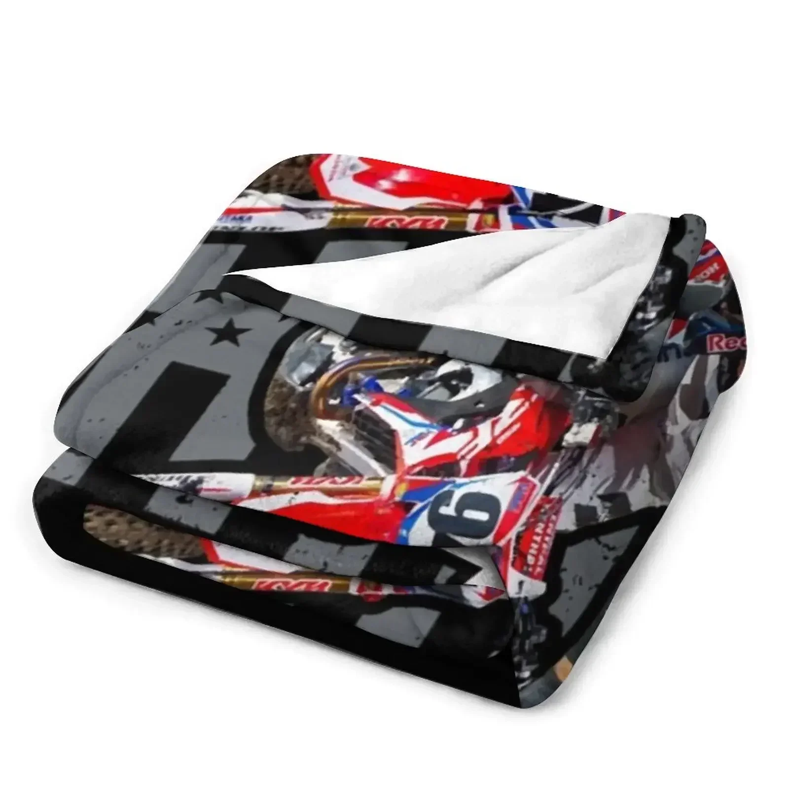 Кен Рочен KR94 Американский флаг 450 94 чемпион суперкросса США одеяло для волос