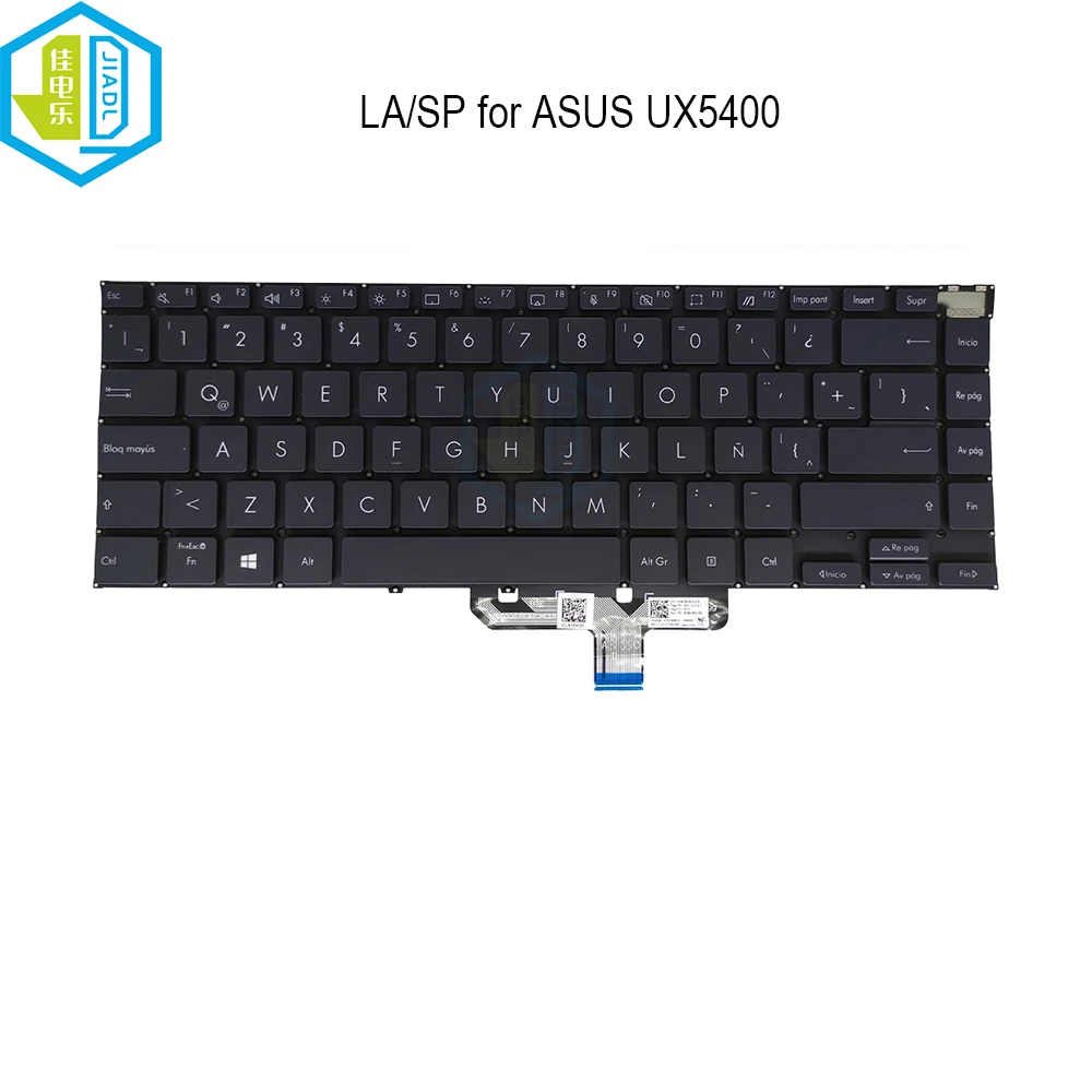 

Laptop Latin Backlight keyboard For ASUS UX5400 Zenbook 14X OLED UX5400EG UX5400EA UX5400E LA fit Spanish keyboards backlit New