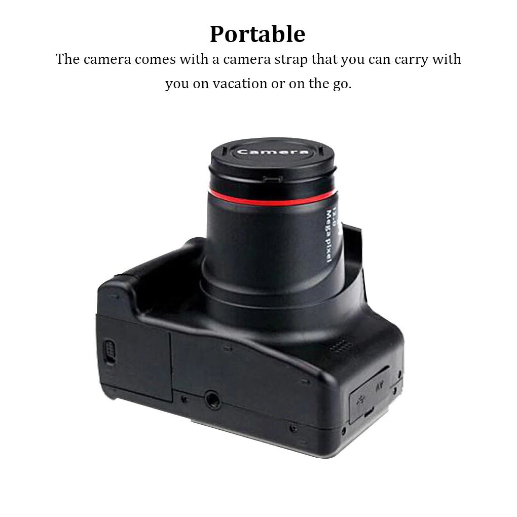 

Digital Camera Battery Operated USB Charging Video Recording Camcorder