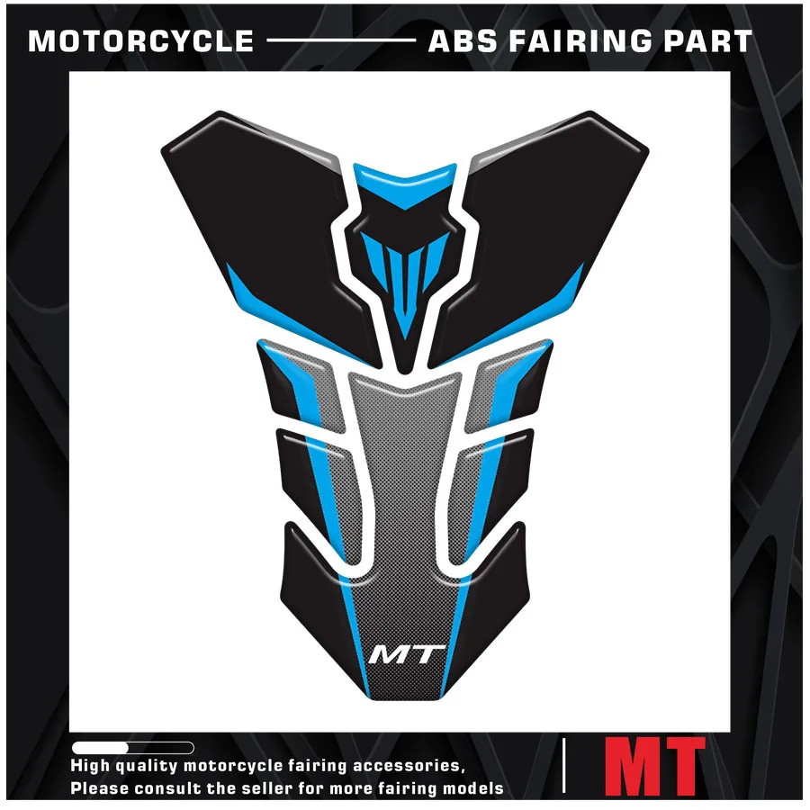 

For Yamaha MT 07 09 03 10 Motorcycle Stickers Waterproof Reflective Helmet Decal