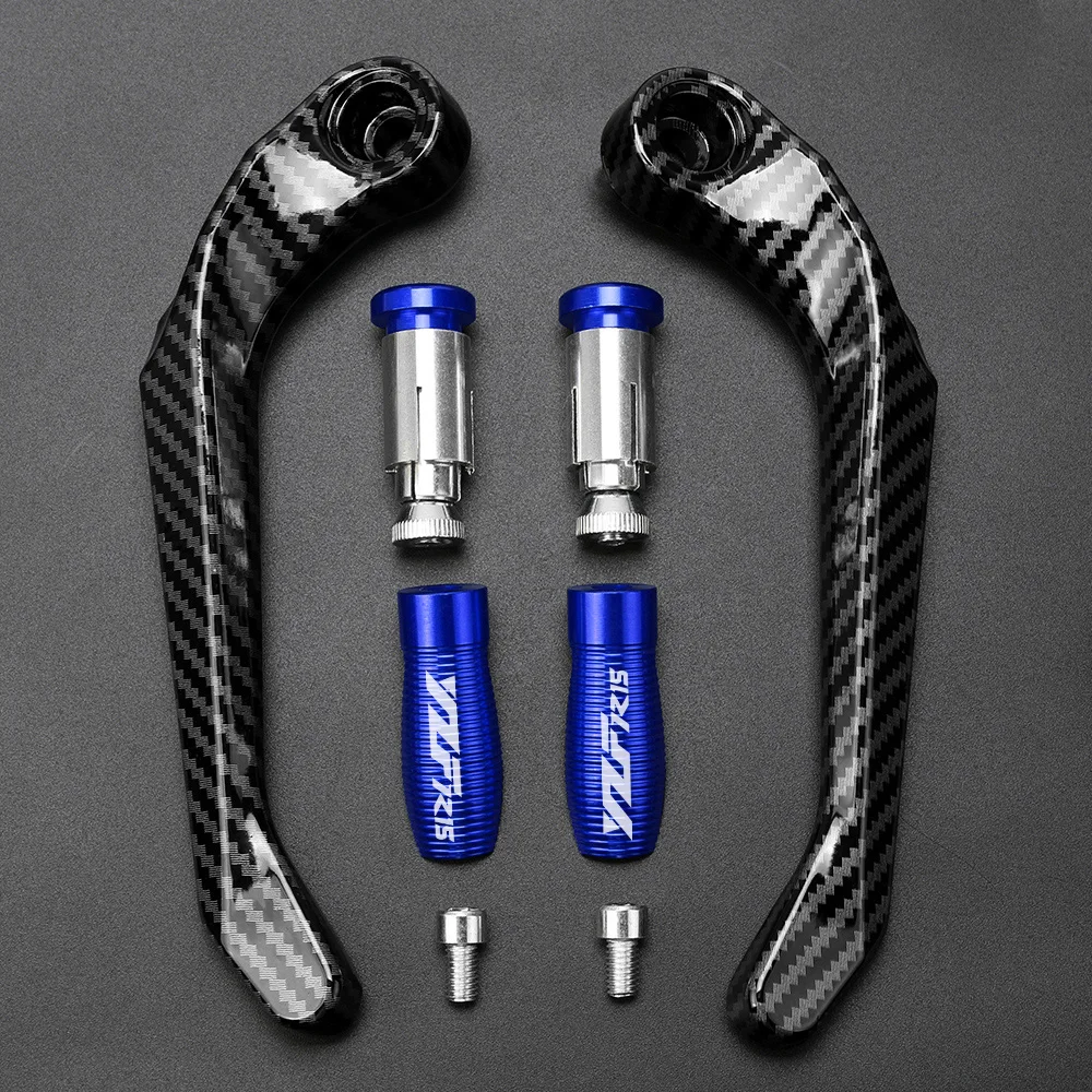

Universal Waterproof Carbon Fiber Aluminum Alloy Brake Clutch Levers Guard Protector FOR YAMAHA YZF R15 YZFR15 2008-2015 2016