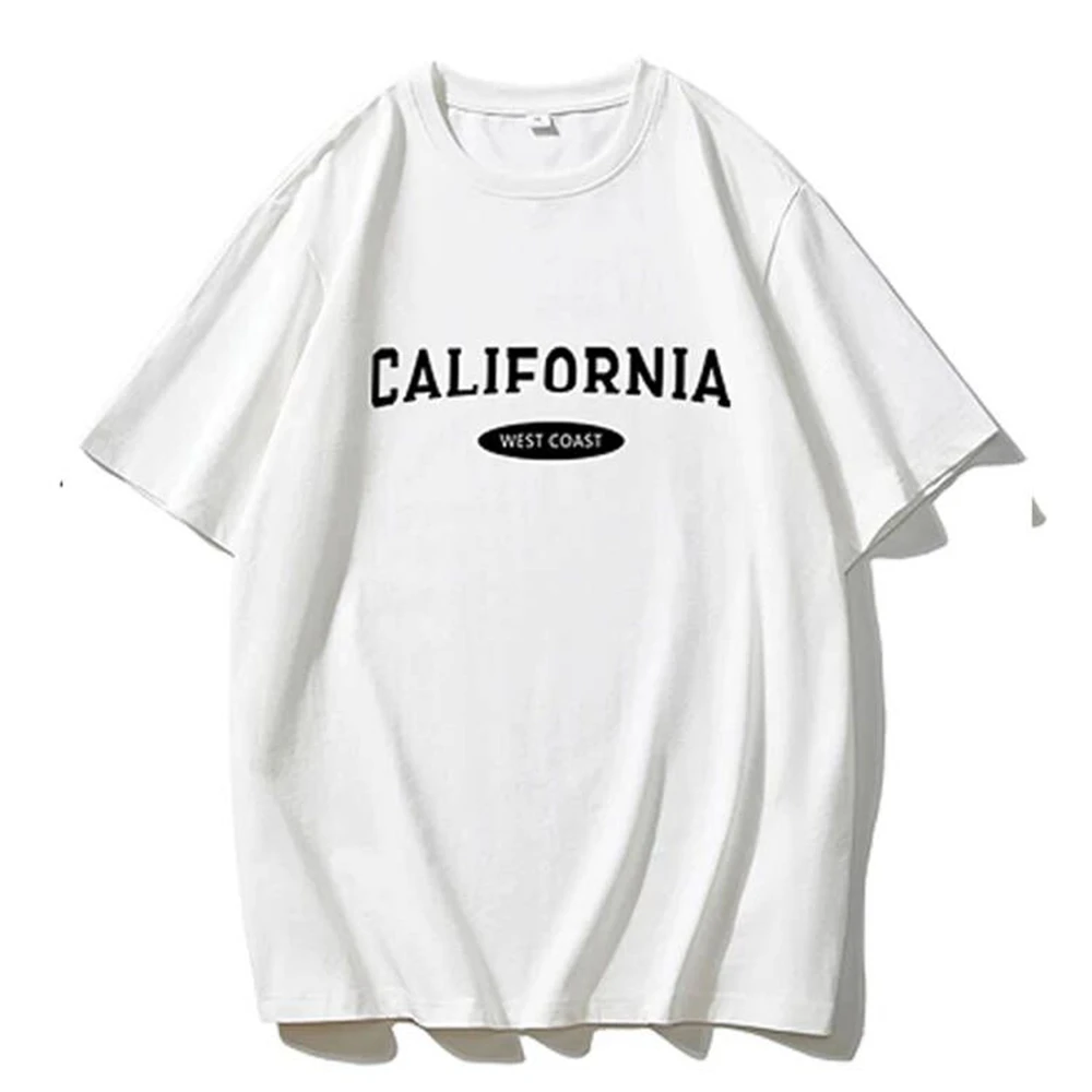 Футболка Летняя с графическим принтом и надписью 100% хлопок Y2k 51313