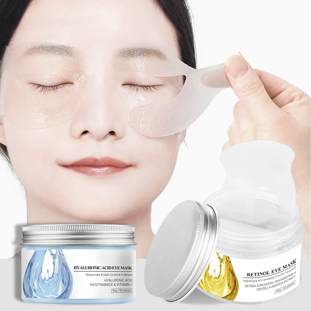 60 шт. увлажняющие патчи для области вокруг глаз с гиалуроновой кислотой