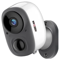 1080P WIFI Wireless Battery Camera Powered Rechargeable Cloud Storage AI Recognition Outdoor Two-Way Audio PIR Motion Camera