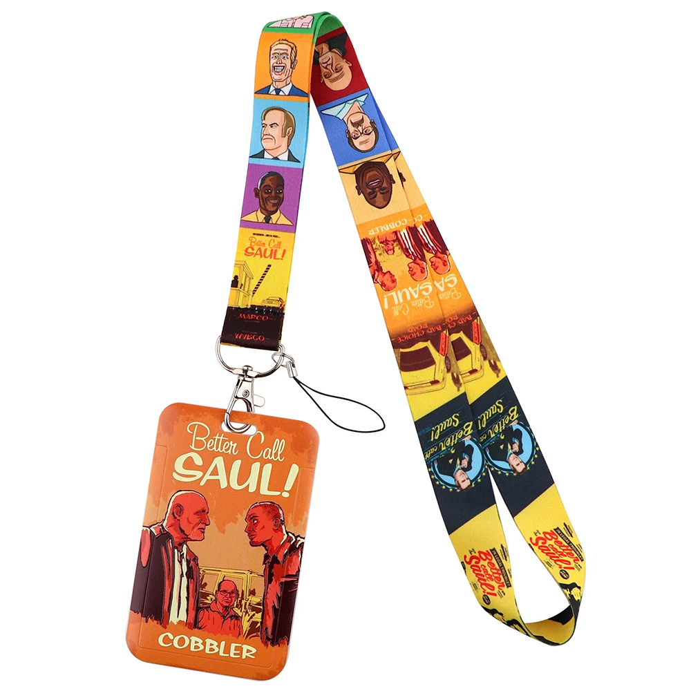 jf1035 hot tv show neck strap lanyards keychain holder id card passport hanging rope lariat lanyard key chain friend gifts free global shipping