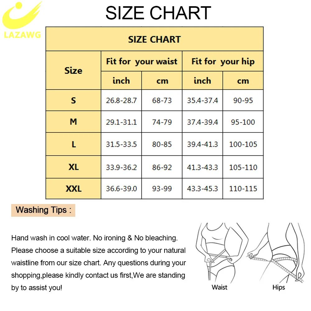 LAZAWG Women Butt Lifter Hip Pads Booty Enhancer Thigh Slim Trimmer Underwear High Waist Trainer Body Shaper Tummy Shapewear