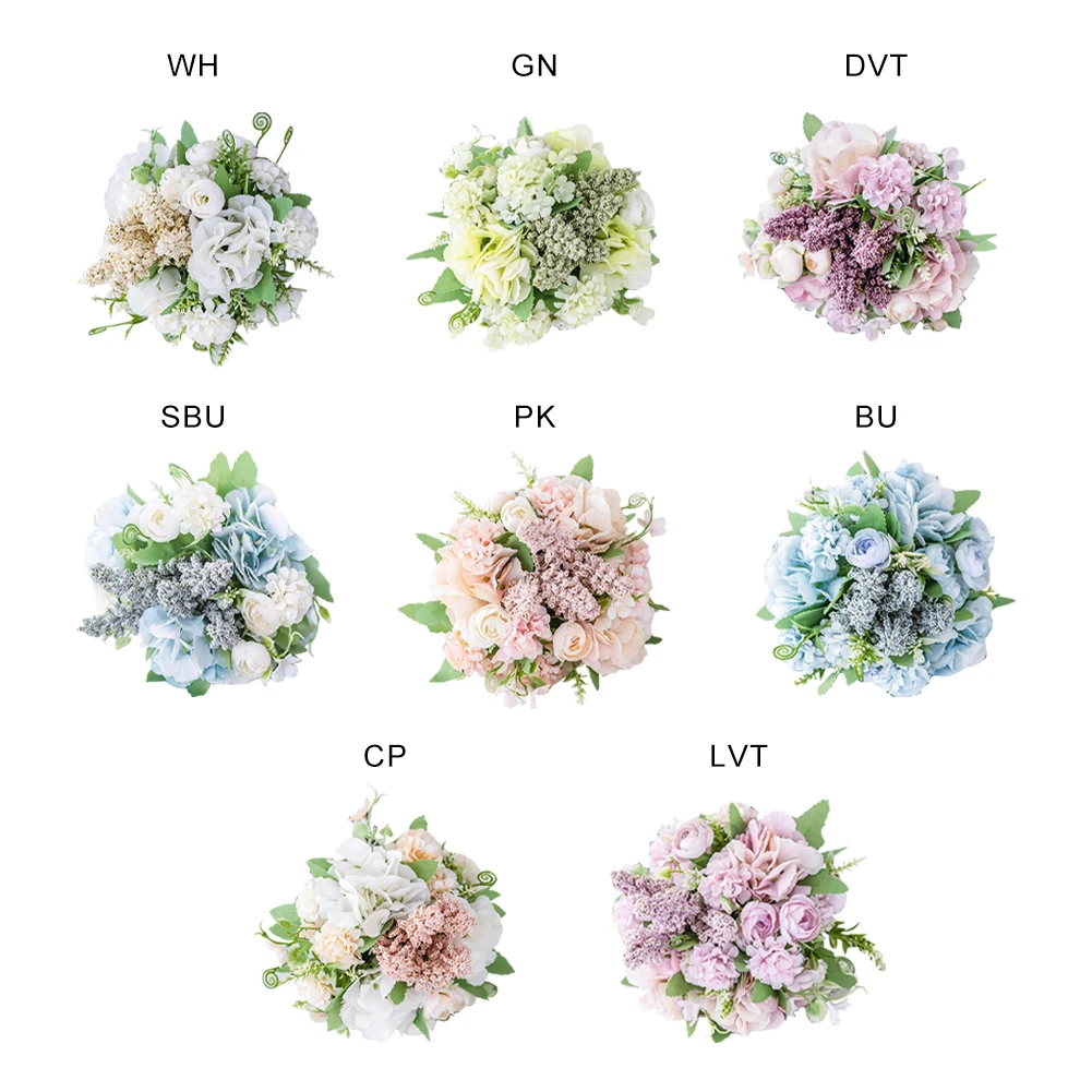 

Artificial Flower Rose Holding Wedding Bouquet Silk Flower for Home Party Table Decoration Fall Decorations Fake Flower Nordic