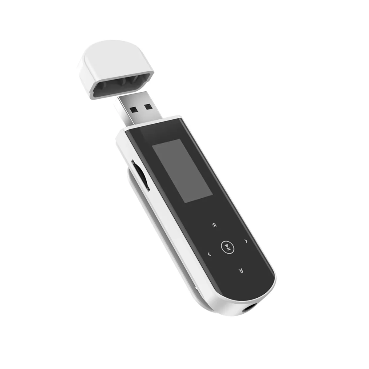 Фото X69 USB MP3-плеер, Bluetooth-плеер, мини-плеер с клипсой для спорта, шагомер, поддержка FM-радио, запись, электронная книга (без TF-карты) №4