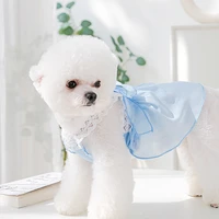 puppy lace suspenders teddy clothes summer pet supplies cool and comfortable dog dresses for dog women