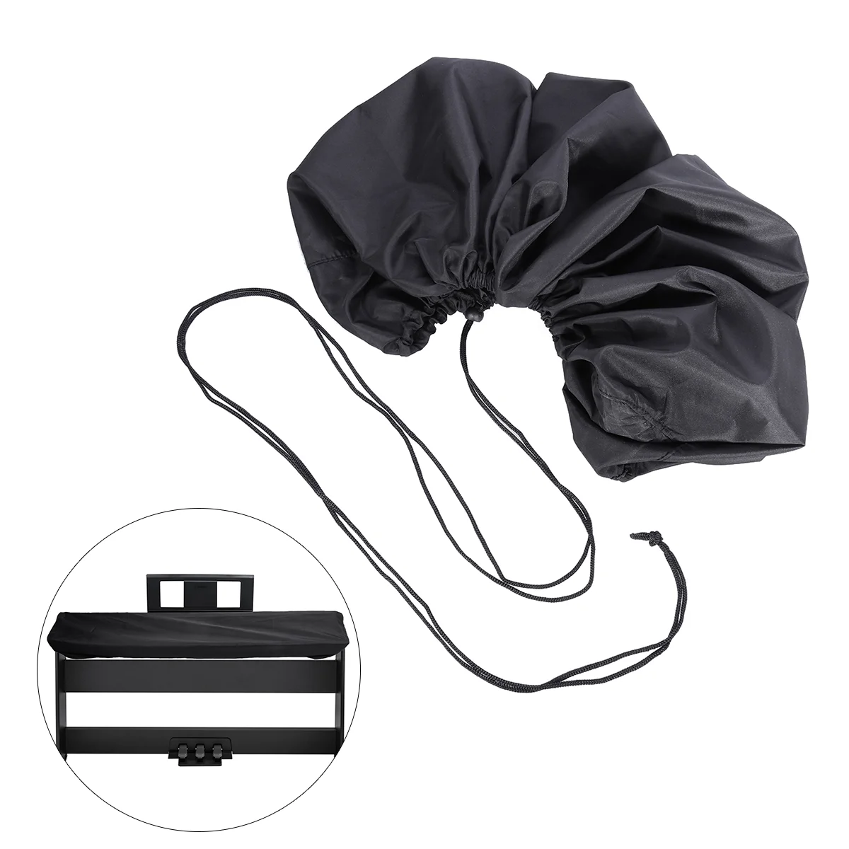 

88 Key Electronic Piano Dust Cover with a Drawstring Protective for Piano Keyboard