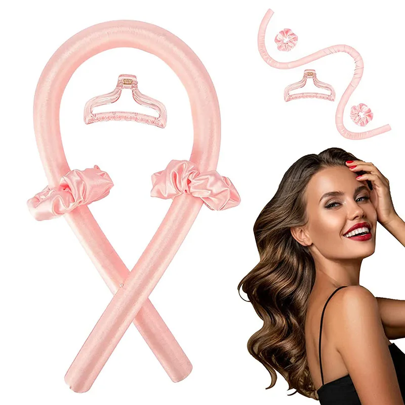 Женские бигуди для завивки без тепла, повязка на голову для длинных ...